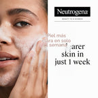 Neutrogena Lavado facial para acné de pomelo rosa sin aceite, 3 x 6...