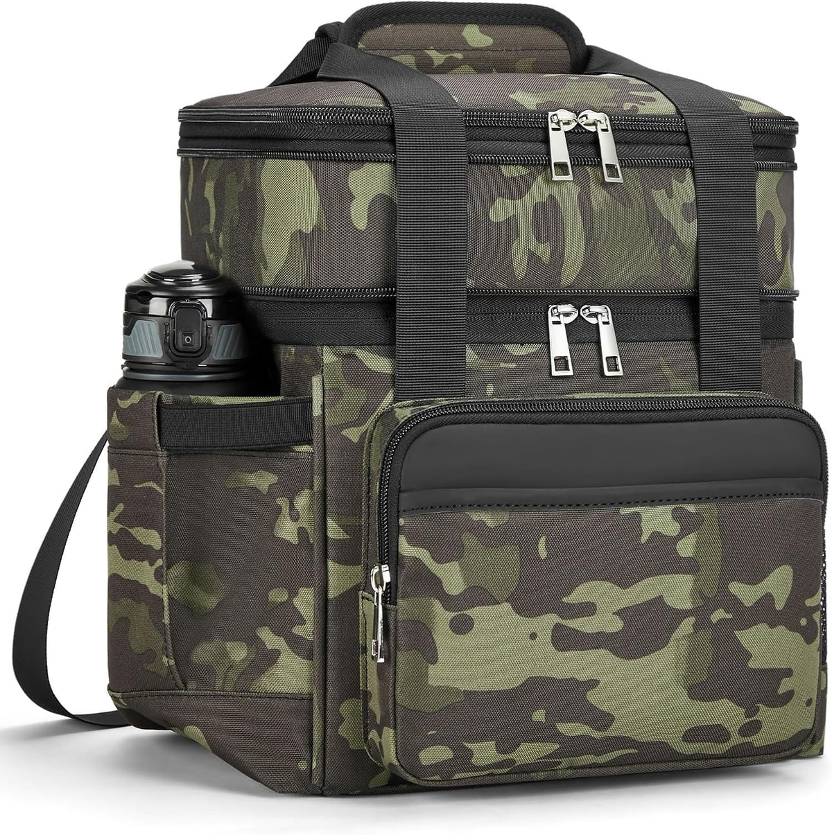holuxer Bolsa de almuerzo y lonchera para hombres y mujeres, grande...