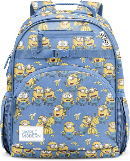 Simple Modern Mochila infantil Minions para escuela, niñas, niños |...