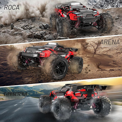 Lvcdzr 1:18 Coches RC, Automóvil de control remoto de 2.4GHz 4WD de...