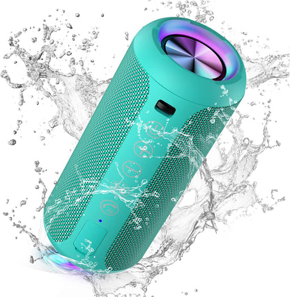 Ortizan - Parlante Bluetooth 5.3, inalámbrico, impermeable IPX7, so...