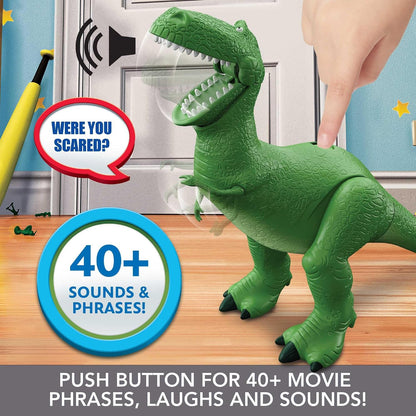 Disney y Pixar Toy Story Roarin' Laughs Rex | Figura de acción de d...