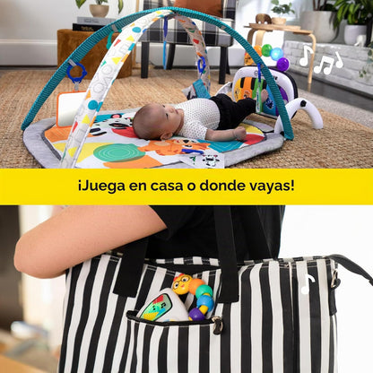 Baby Einstein Kickin Tunes - Paquete 5 en 1, gimnasio de descubrimi...
