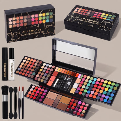 Kit de maquillaje profesional todo en uno para mujer, kit completo,...