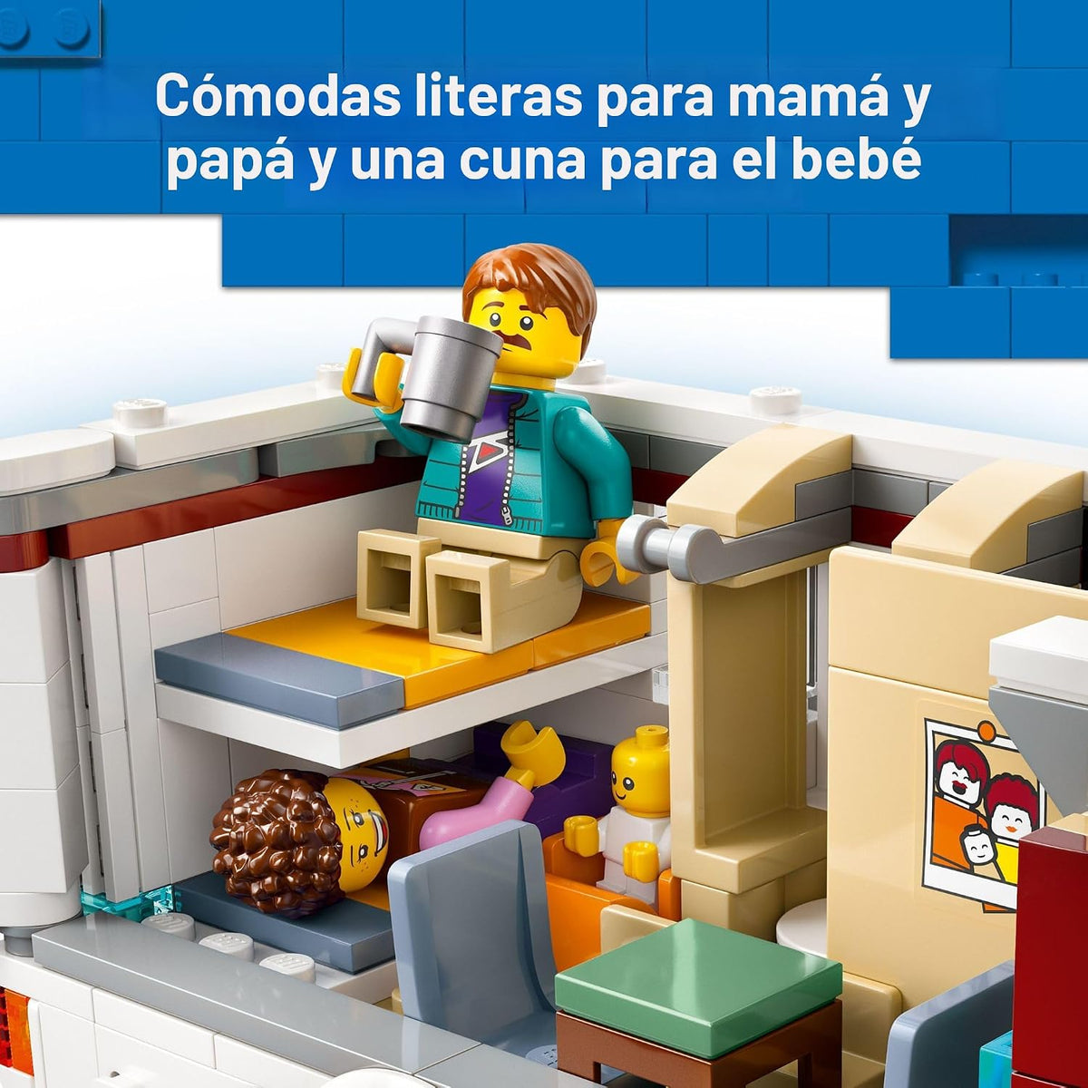 LEGO City Holiday Adventure Camper Van Juego de juguetes de constru...
