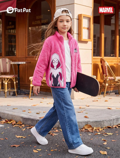 Disney Stitch Frozen Elsa Minnie Mickey - Chaqueta de forro polar p...
