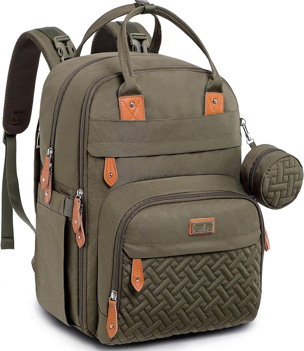 BabbleRoo Mochila para pañales \u2013 Bolsa de viaje para Baby Esse...