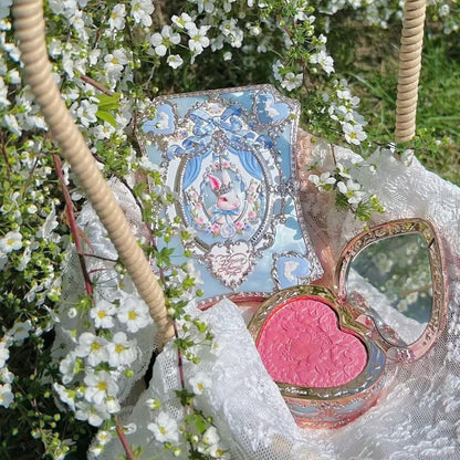 Flower Knows Bunny Garden - Paleta de maquillaje de 6 colores, colo...