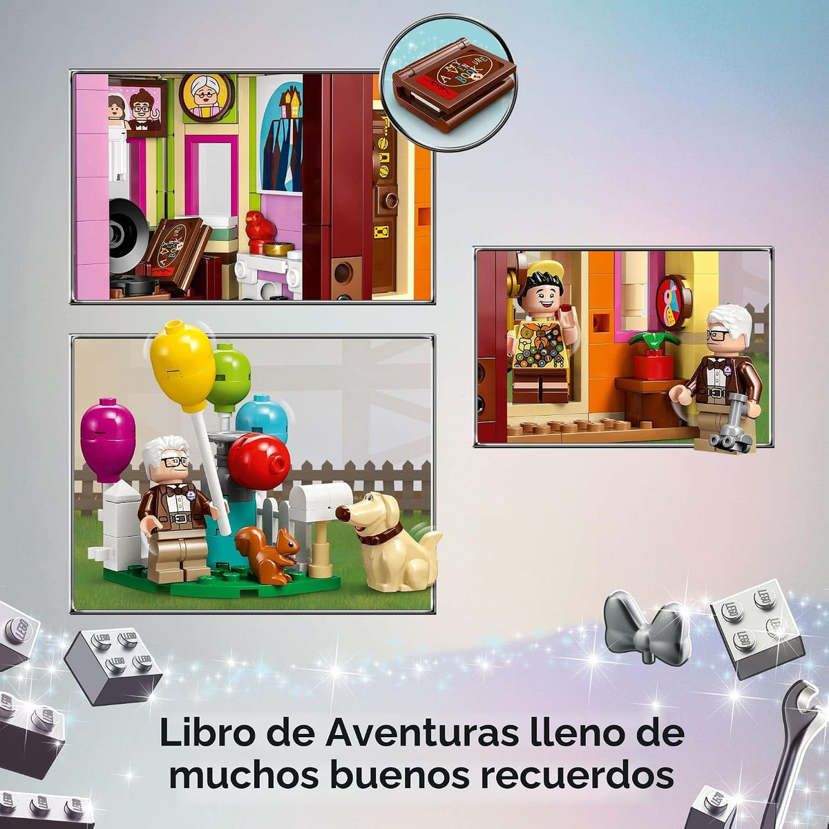 LEGO Disney and Pixar 'Up' House, juego clásico de juguetes...