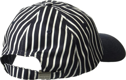 Tommy Hilfiger - Gorra de béisbol ajustable de algodón con logo par...