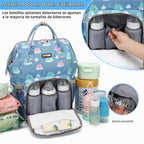 Mochila para pañales, bolsas de pañales para bebés, niñas y niños,...