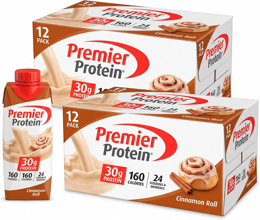 Premier Protein Batido, rollo de canela, 1.06 oz de proteína, sin a...