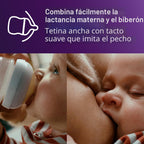 Philips Avent Biberones naturales, flujo lento, 4 onzas, sin BPA, p...