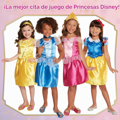 Disney Princess Baúl de Disfraces Deluxe 21 Piezas con Licencia Ofi...