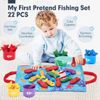 hahaland Juguetes Montessori para niño de 1 año de edad, regalo de...