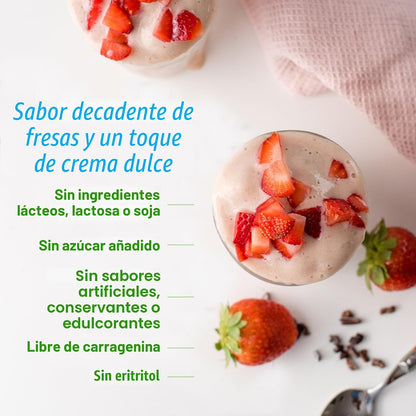 Orgain Proteína en polvo vegana orgánica de 0.74 oz, fresas y crema...