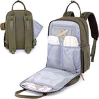 BabbleRoo Mochila para pañales \u2013 Bolsa de viaje para Baby Esse...