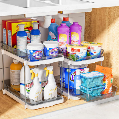 Delamu Organizadores y Almacenamiento Multiusos para Baño Debajo de...