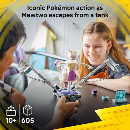 LEGO Pokémon SMART Play: Descanso de laboratorio de Mewtwo 72163 |...