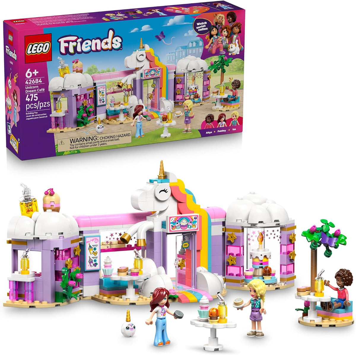 LEGO Friends Unicorn Dream Café 42684 | Juguetes de construcción pa...