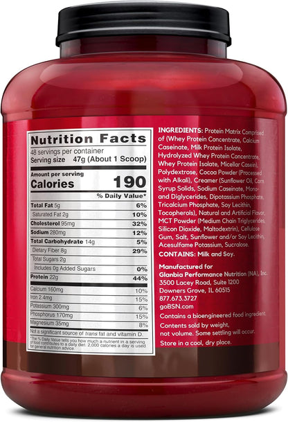BSN SYNTHA-6 Proteína de suero de leche en polvo con caseína micela...