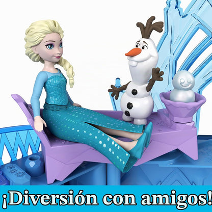 Mattel Disney Frozen Juguetes, Elsa Palacio de Hielo Storytime Stac...