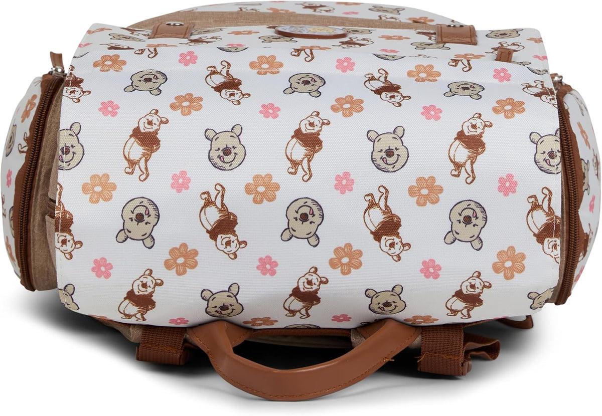 Disney Winnie the Pooh - Mochila para pañales con cambiador, bolsa...
