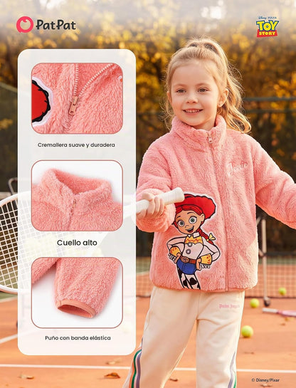 Disney Stitch Frozen Elsa Minnie Mickey - Chaqueta de forro polar p...