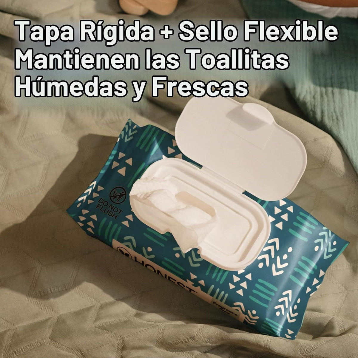 The Honest Company - Toallitas limpiadoras para bebé con 99% de agu...