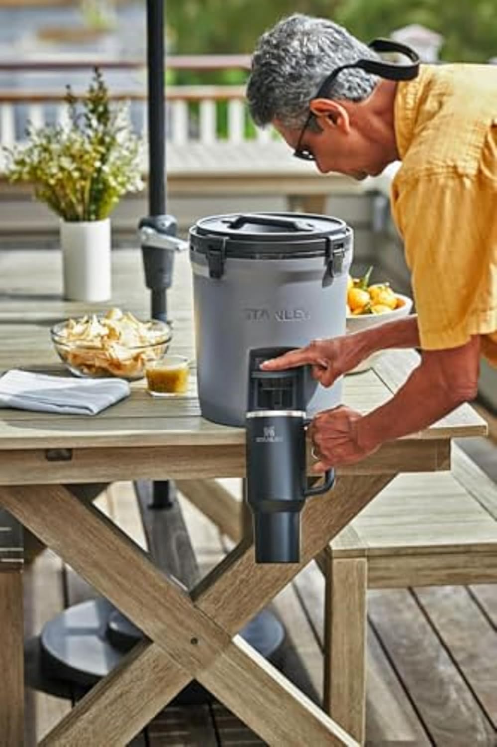 STANLEY Quencher H2.0 Flow State - Vaso de 40 onzas, color negro |...