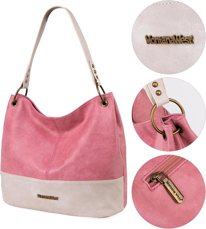 Carteras para mujer, bolsos hobo para mujer, bolso de hombro holgad...