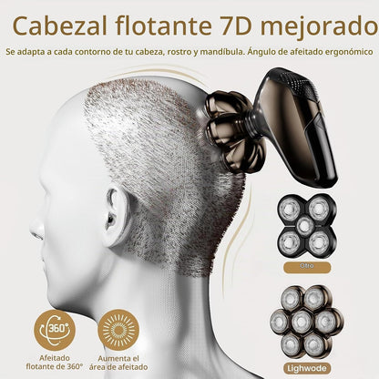 SHPAVVER Afeitadoras de cabeza para hombres calvos: kit de aseo imp...