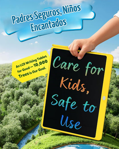 Bravokids Tableta de escritura LCD de 16 pulgadas para niños de 3 a...
