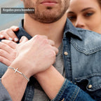 M MOOHAM Pulsera de cruz chapada en oro\/plata de 14 quilates para...