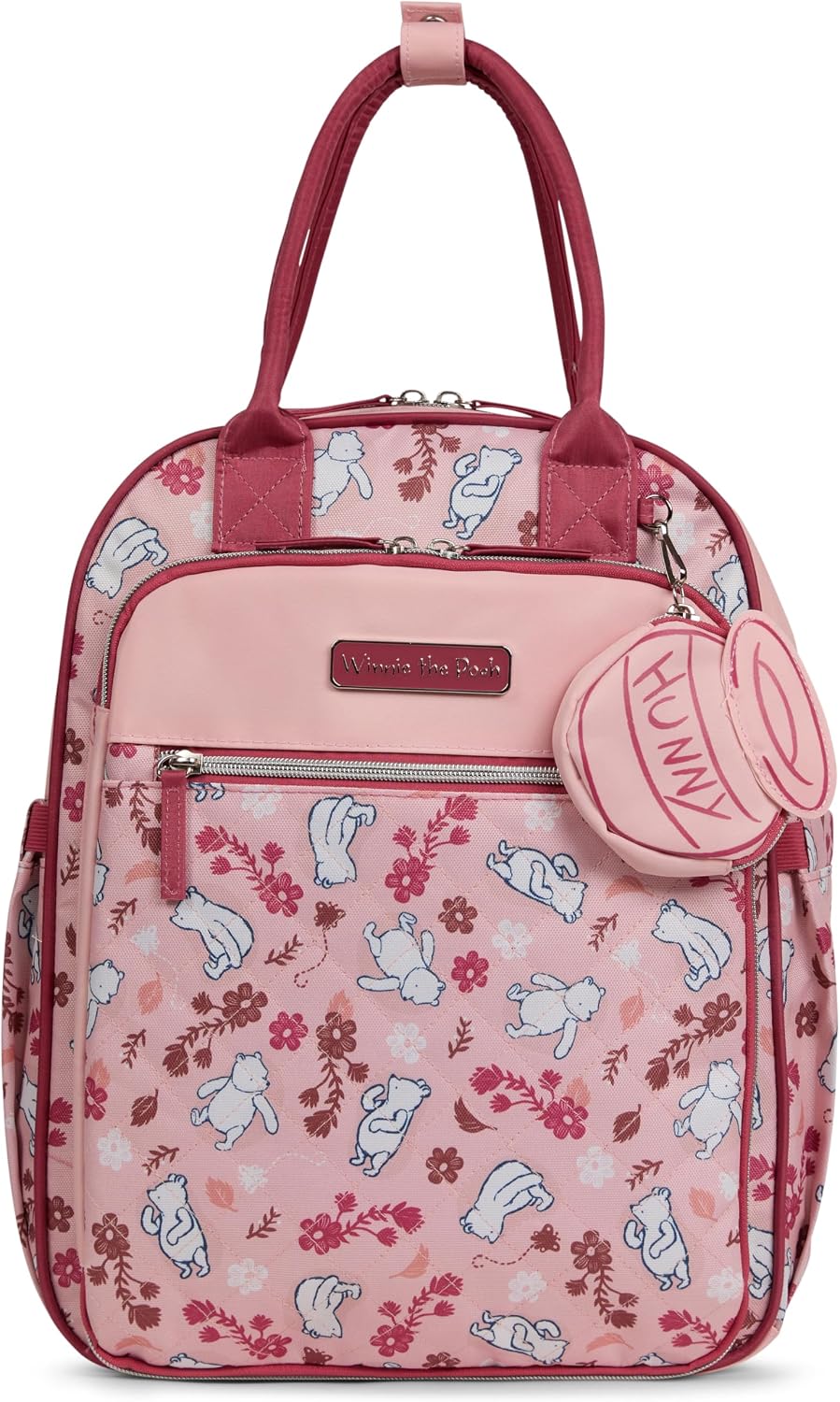 Disney Winnie the Pooh - Mochila para pañales con cambiador, bolsa...