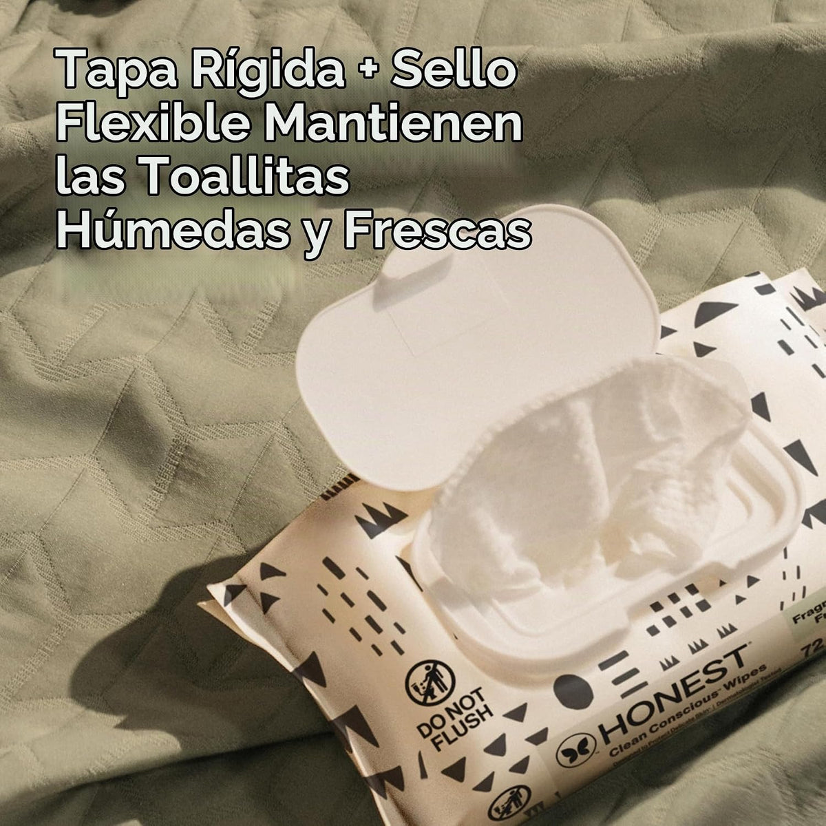 The Honest Company Toallitas multiusos para bebés, juego de patrone...
