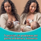 NUK Biberón Perfect Match Natural Transition, 5 oz, paquete de 2 |...
