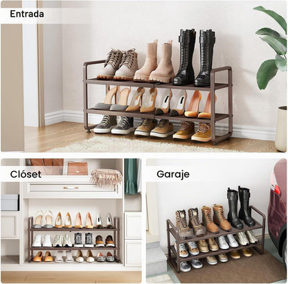 SNTD Zapatero \u2013 Organizador de zapatos expandible para armario...