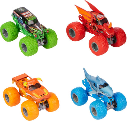 Monster Jam, Juego de peldaños resistentes, camiones monstruo fundi...