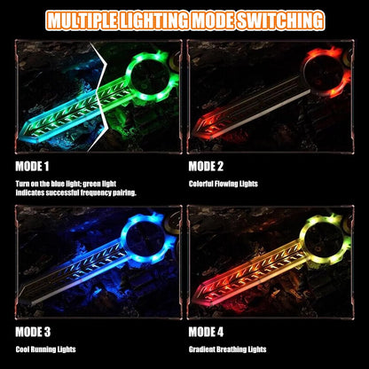 Virellia Drone RC con espada voladora mejorada con luces LED colori...