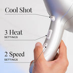 Remington Shine Therapy - Secador de pelo de cerámica iónico de 187...