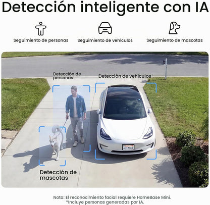 eufy Security eufyCam C37, cámaras solares inalámbricas para exteri...