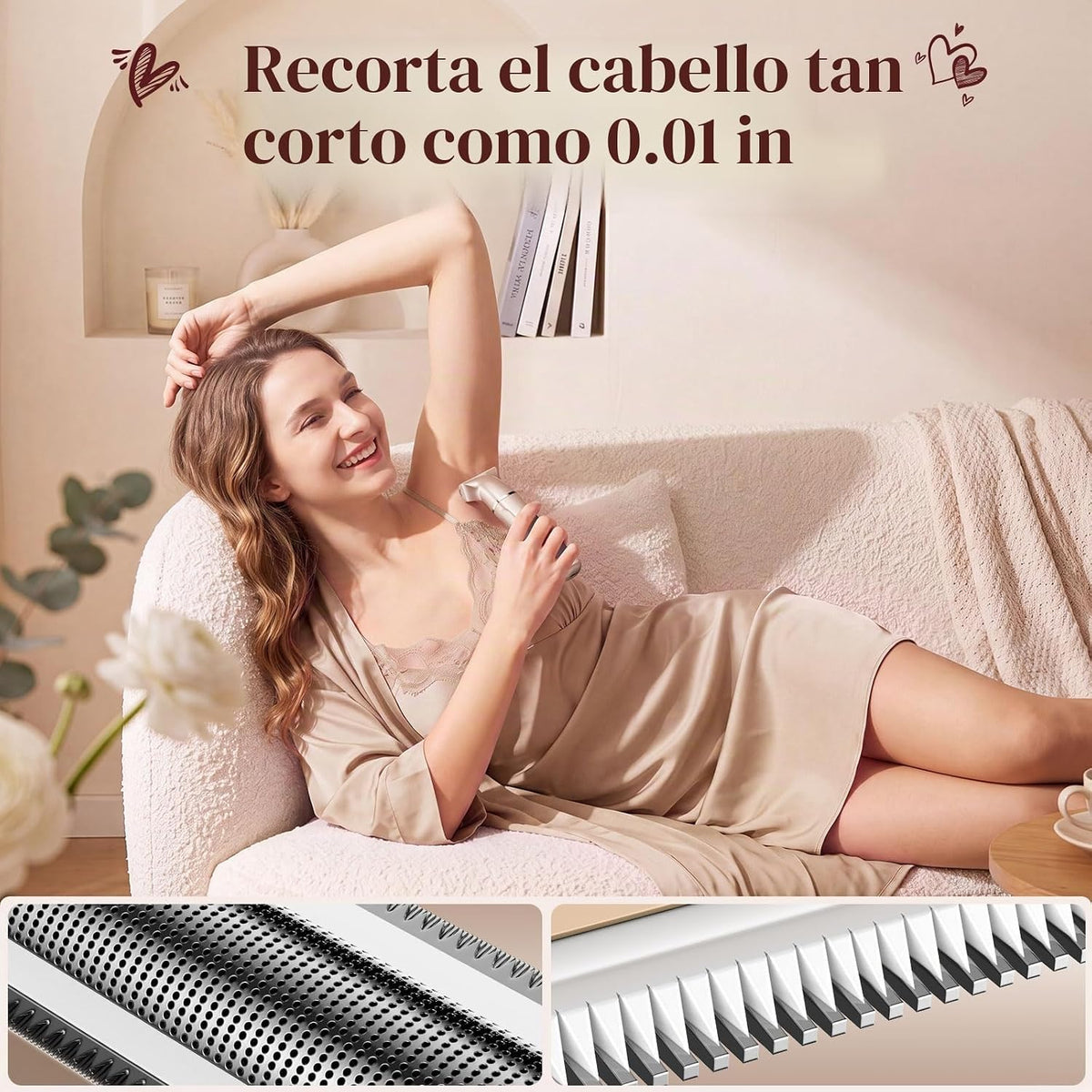 Risina - Recortadora de bikini 5 en 1 para mujer, regalos de cumple...