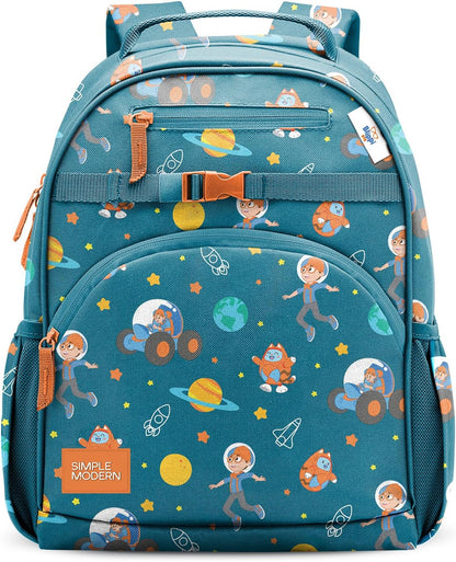 Simple Modern Blippi Mochila infantil para escuela, niñas, niños |...