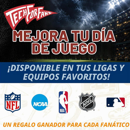 SOAR NFL Shockbox - Altavoz Bluetooth inalámbrico LED, resistente a...