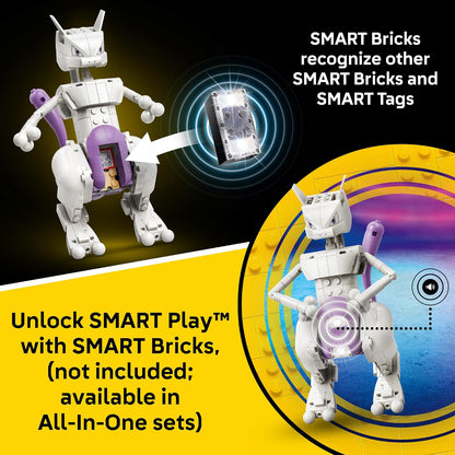 LEGO Pokémon SMART Play: Descanso de laboratorio de Mewtwo 72163 |...