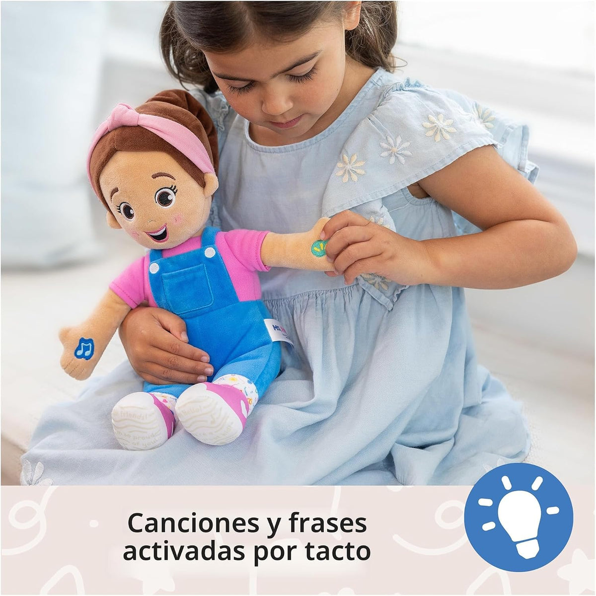 Ms. Rachel Speak & Sing Doll, juguete interactivo de 16 pulgadas co...