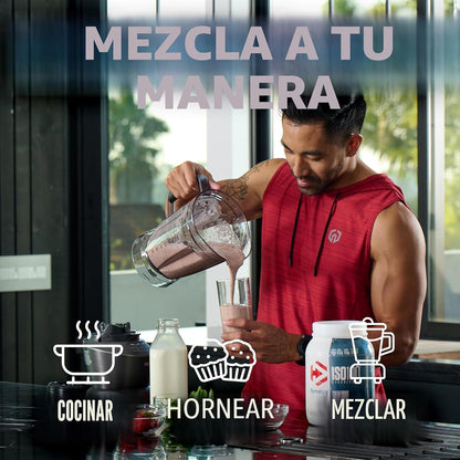Dymatize Polvo de proteína ISO100, 100% aislado de suero de leche |...