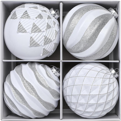Alupssuc Bolas de Navidad grandes de 6 pulgadas\/5.906 in, 4 unidad...