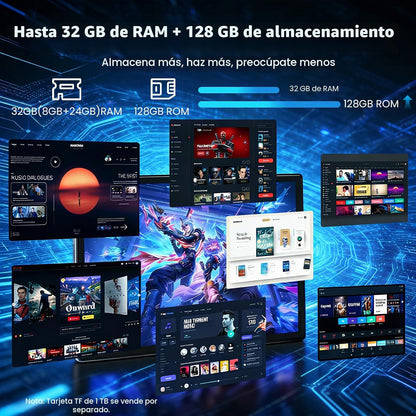 SCREENOVATE Tableta 10 pulgadas Android 16 tableta, 32GB RAM 128GB...